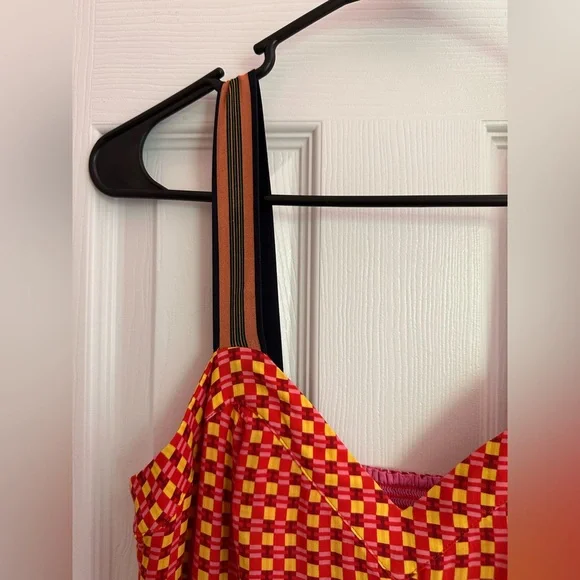 Maeve Anthropologie Women’s 6 Vivienne Maxi Midi Colorful Dress Sleeveless Boho - Picture 4 of 14